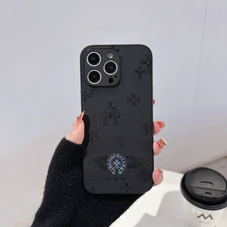 アイフォーン 16plus スマホケース クロームハーツ風 