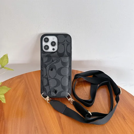 iphone16プロ スマホケース coach風 