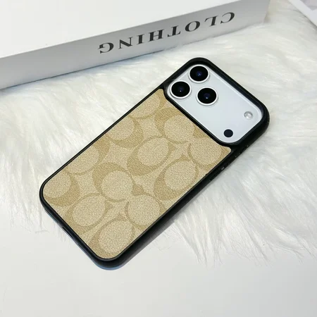 アイホンiphone17pro coach カバー  流砂殻