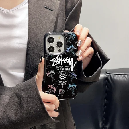 人気 ハイブランド カバー iphone17プロ ステューシー stussy 