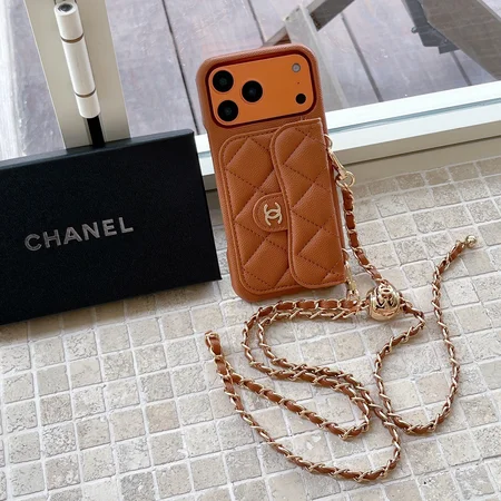 ブランド chanel シャネル iphone17 カバー  レッド