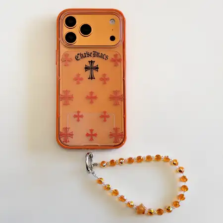 アイホン17promax chrome hearts ケース  男性向け