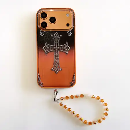 アイホン17promax chrome hearts ケース  男性向け