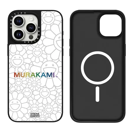 カイカイキキ murakami sunflower スマホケース アイフォーン17プロ  カップル