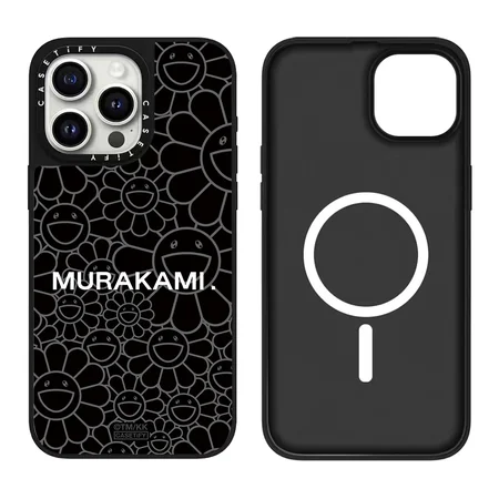 カイカイキキ murakami sunflower スマホケース アイフォーン17プロ  カップル
