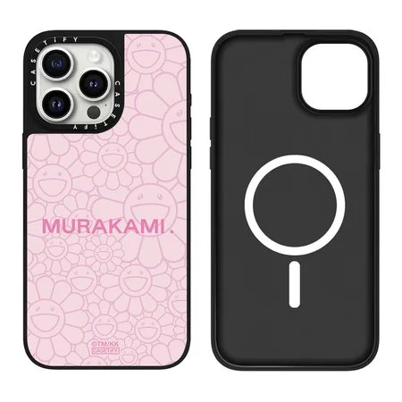 カイカイキキ murakami sunflower スマホケース アイフォーン17プロ  カップル