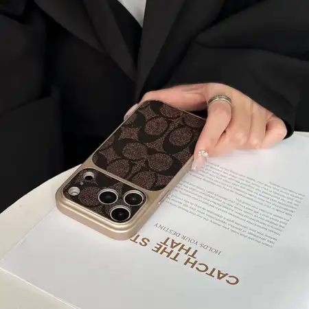 ブランド coach風 アイフォーン17プラス カバー 