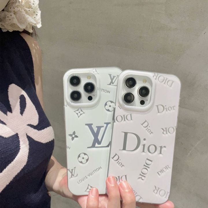 ブランド lv dior ホットスタンプ （シルバー ） アクリルiphone16ケース