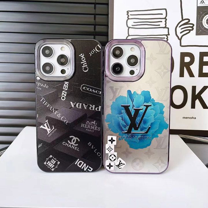 ブランド lv nike ホットスタンプ （シルバー ） 電気メッキiphone16ケース