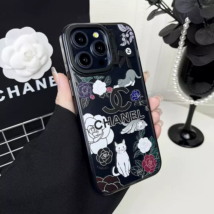 ブランド シャネル chanel スマホケース iphone 16 16 plus 15 プロ 15 pro max 14 14 plus 半 透明 ピンク ブラック おしゃれ 女子 個性的 可愛い 花柄 カップル 