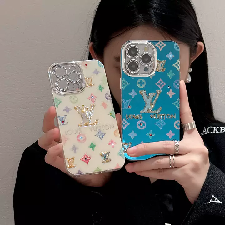 ハイブランド lv ルイヴィトン グリッター iphone16ケース