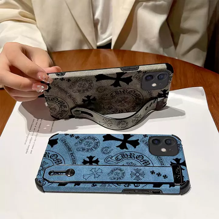 ブランド chrome hearts 手首バンドiphone16ケース