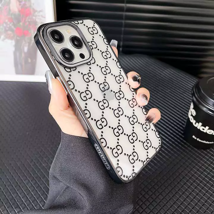 ロゴ型押し gucci安いiphone15カバー