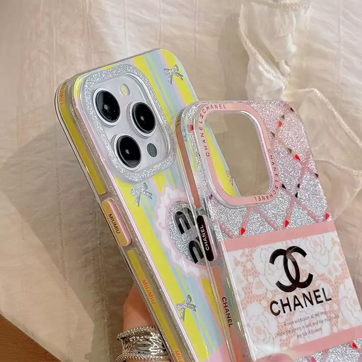 ハイブランド miumiu chanel ブランドロゴ iphone16ケース