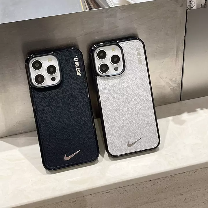 ブランド シルバー メタルロゴ ナイキ nike iphone16ケース