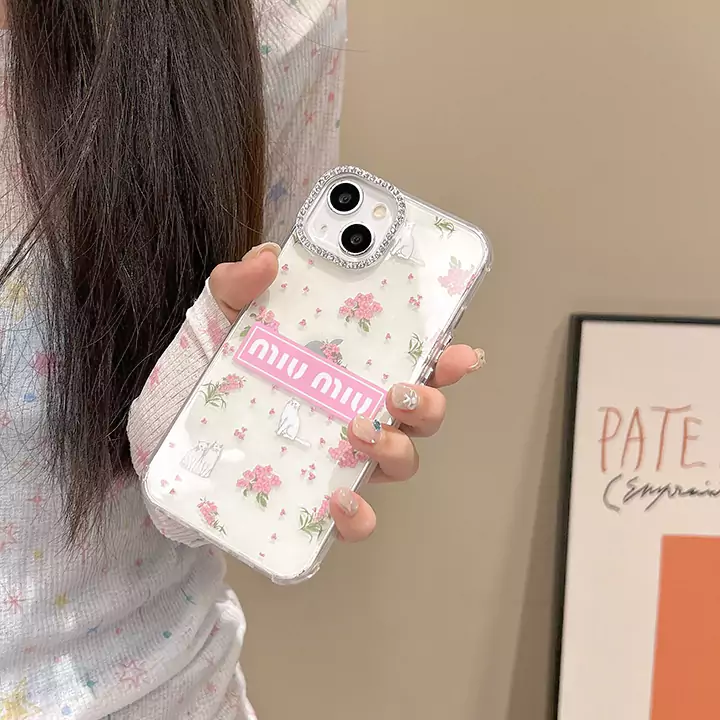 かわいい キラキラmiumiu iphone16ケース