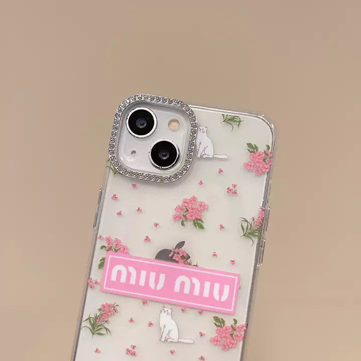 日韓風 カップルmiumiu 少女iphone14ケース