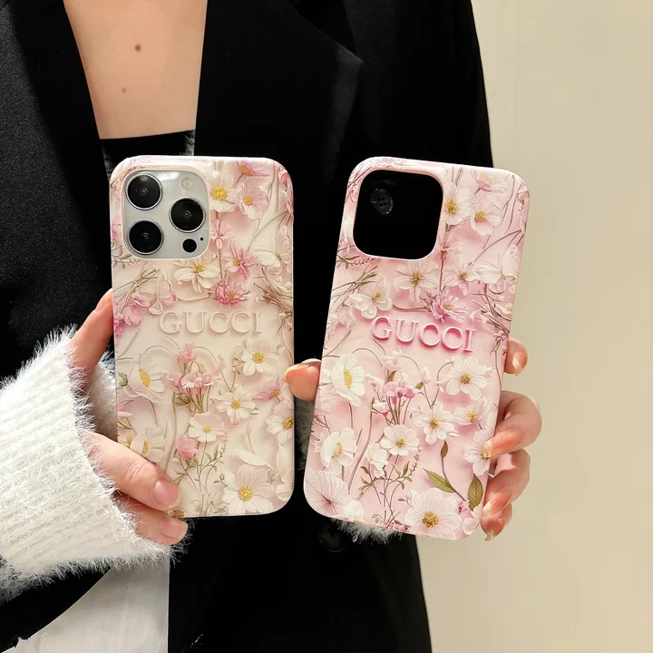 ブランド gucci ブランドロゴ 花iphone16 Galaxy S24ケース