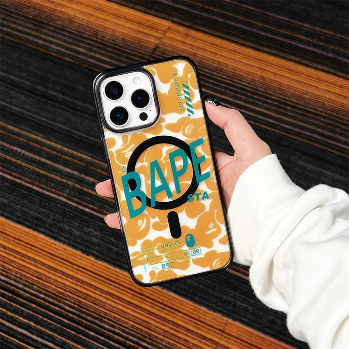 ブランド ケース iphone16 ア・ベイシング・エイプ風 